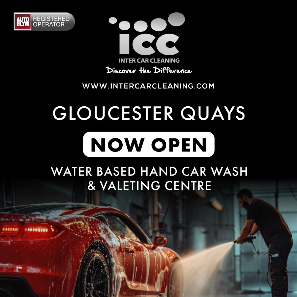 ICC Gloucester Quays Water Based Car Wash & Valeting Inter Car Cleaning